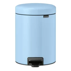 Pedal Bins|Pedal Bins^Brabantia New Icon pedal bin 5 liter, Dreamy Blue