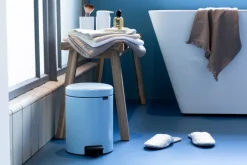 Pedal Bins|Pedal Bins^Brabantia New Icon pedal bin 5 liter, Dreamy Blue