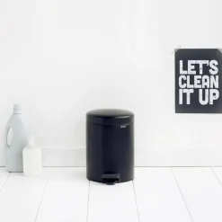 Outlet Brabantia New Icon pedal bin 5 liter, matte Black