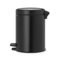Outlet Brabantia New Icon pedal bin 5 liter, matte Black