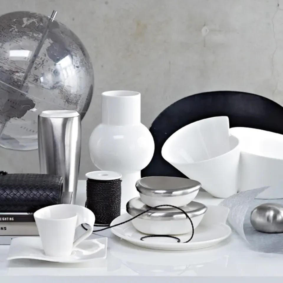Tea & Coffee Saucers^Villeroy & Boch New Wave saucer, 18x15cm White