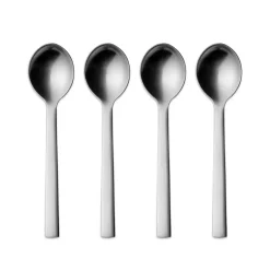 Tea & Coffee Spoons^Georg Jensen New York teaspoon large, 4-pack Silver-coloured