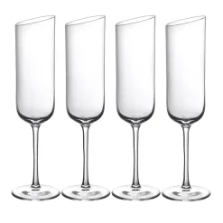 Best Villeroy & Boch NewMoon champagne glass 4-pack, 17 cl Transparent