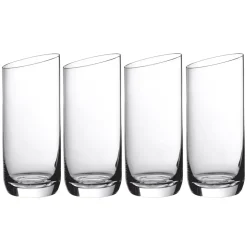 New Villeroy & Boch NewMoon long drink glass 4-pack, 37 cl Transparent