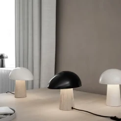 Window Lights|Bedside Lamps^Fritz Hansen Night Owl table lamp ash, Smokey White