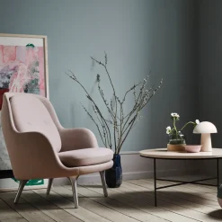 Window Lights|Bedside Lamps^Fritz Hansen Night Owl table lamp ash, Smokey White