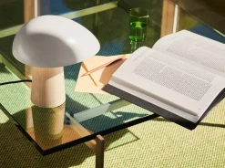 Window Lights|Bedside Lamps^Fritz Hansen Night Owl table lamp ash, Smokey White