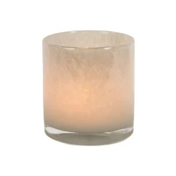 Tea Light Holders, Lanterns & Candle Dishes^Olsson & Jensen Nilla lantern 12 cm, grey beige BeigeWhite