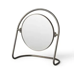 Audo Copenhagen Nimbus table mirror 25 cm, Bronzed brass Gold-coloured