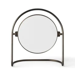 Audo Copenhagen Nimbus table mirror 25 cm, Bronzed brass Gold-coloured