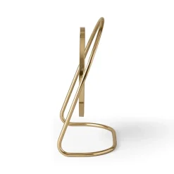 Sale Audo Copenhagen Nimbus table mirror 25 cm, Polished brass Gold-coloured