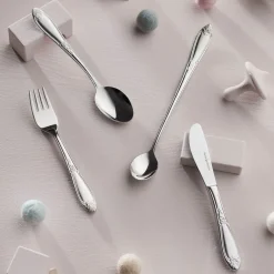 Children's Cutlery^Hardanger Bestikk Nina children's cutlery 4 pieces, Stainless steel Silver-coloured