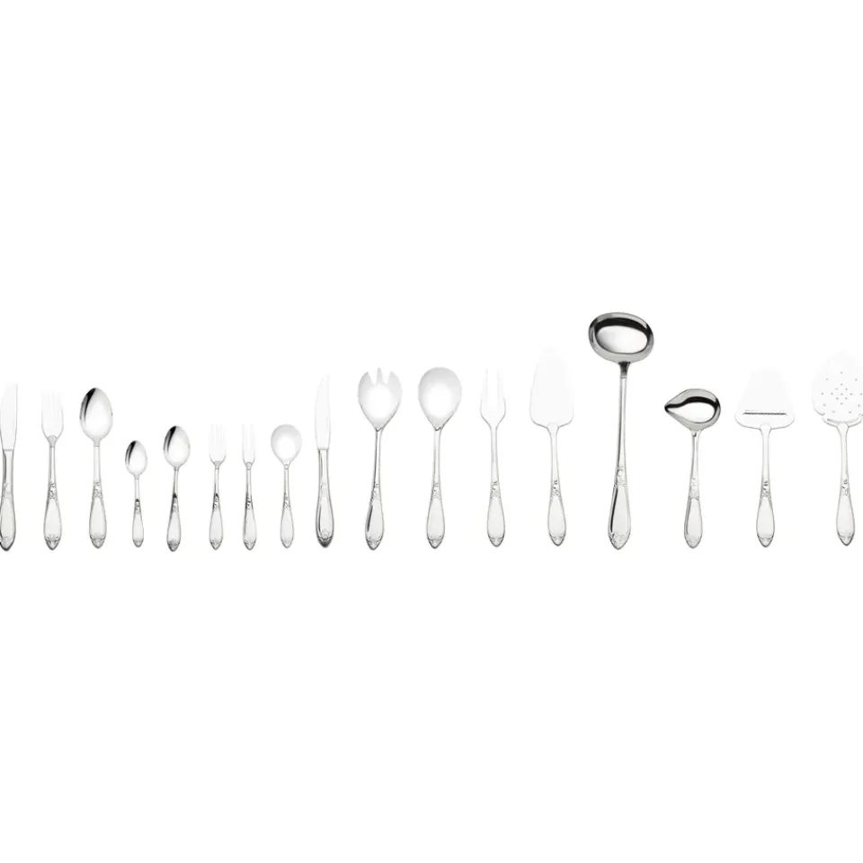Hot Hardanger Bestikk Nina cutlery 24 pcs, stainless steel Silver-coloured