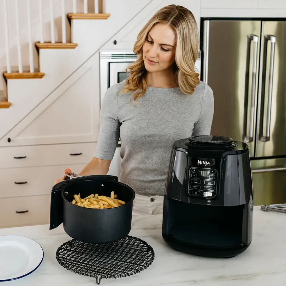 Hot Ninja AF100 Air Fryer 3.8 L, Gray Grey