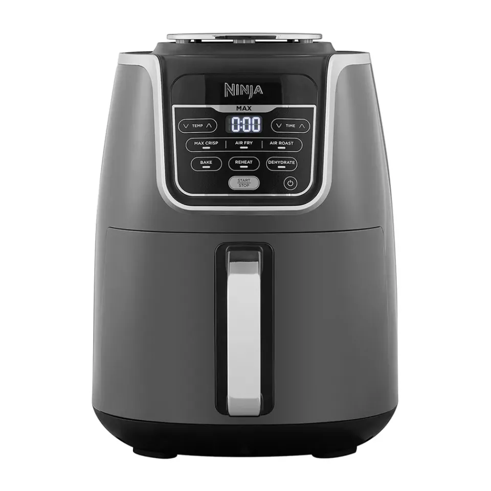 Air Fryers^Ninja AF160 Air Fryer 5.2 L, Gray Grey