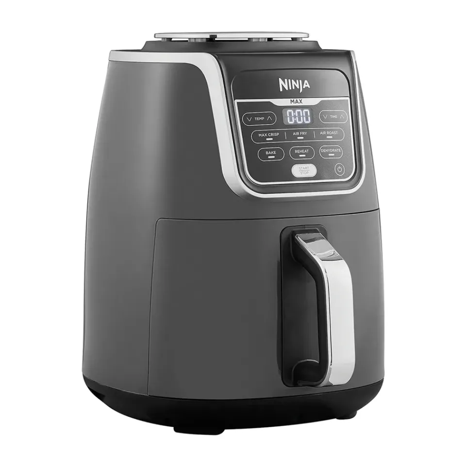 Air Fryers^Ninja AF160 Air Fryer 5.2 L, Gray Grey
