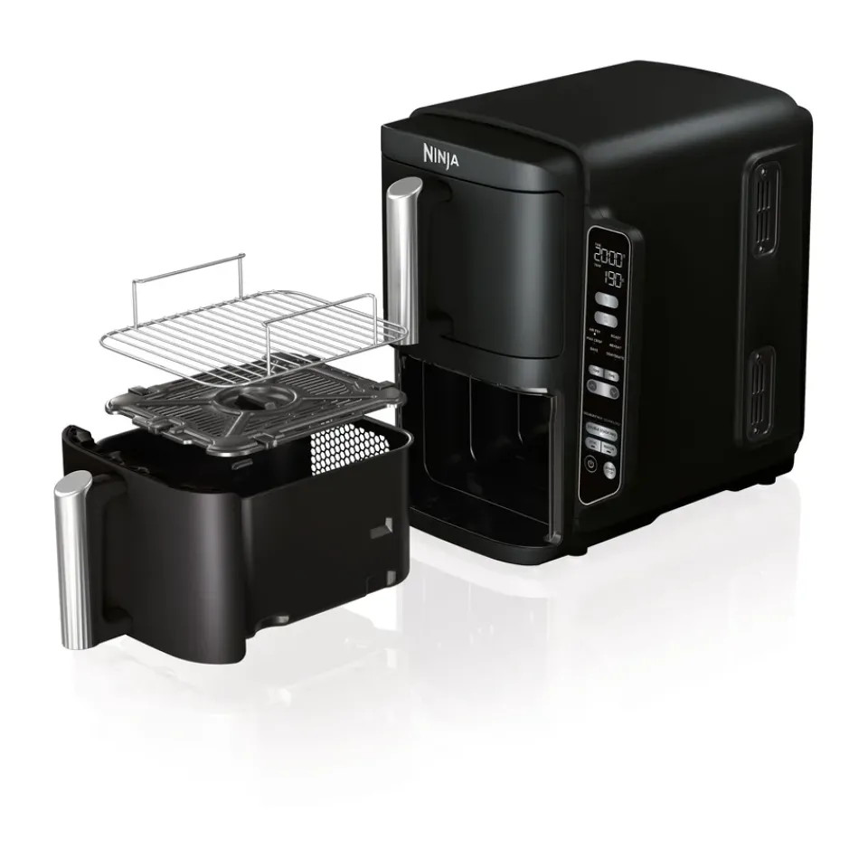 Air Fryers^Ninja Air Fryer SL300EU double stack 2 drawers 7.6 L, Black
