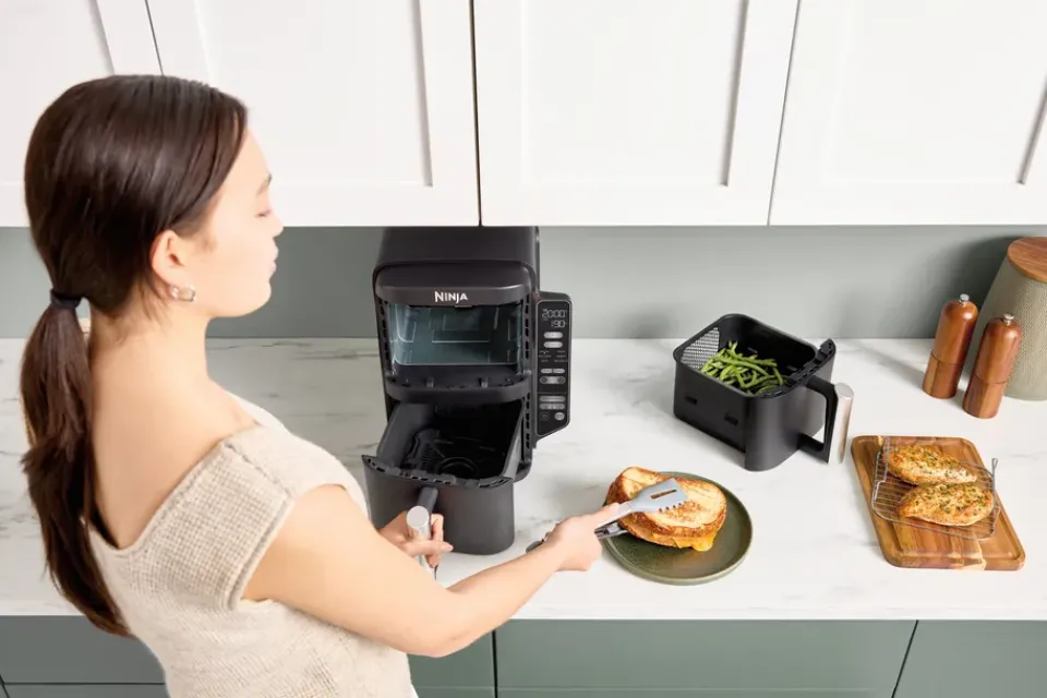 Air Fryers^Ninja Air Fryer SL300EU double stack 2 drawers 7.6 L, Black