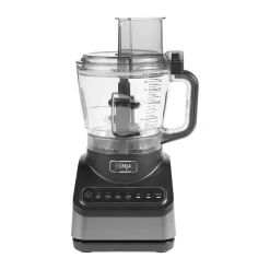 Clearance Ninja BN650 food processor with Auto-iQ, Black Silver-colouredBlack