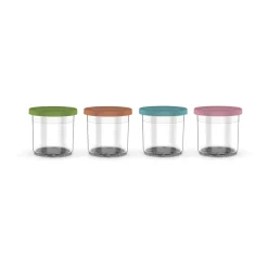 Sale Ninja CREAMi 4 extra cups 470 ml for NC300EU, Blue/pink/green/brown BluePinkGreenBrown
