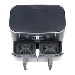Air Fryers^Ninja Foodi AF400 Air Fryer Max Dual Zone 9.5 L, Black