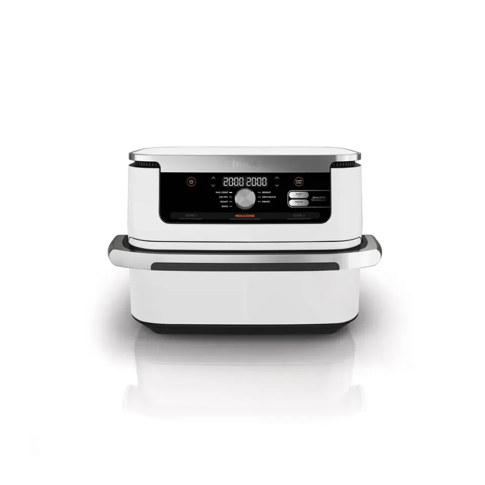 Air Fryers^Ninja Foodi Air Fryer AF500EUWH FlexDrawer 10.4 L, White