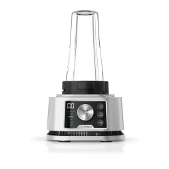 Blenders^Ninja Foodi CB350 3-in-1 Power Nutri blender, Stainless steel Silver-colouredBlackTransparent