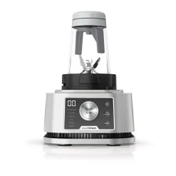 Blenders^Ninja Foodi CB350 3-in-1 Power Nutri blender, Stainless steel Silver-colouredBlackTransparent
