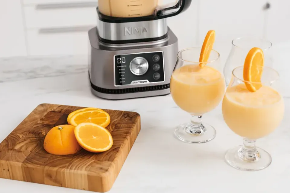 Blenders^Ninja Foodi CB350 3-in-1 Power Nutri blender, Stainless steel Silver-colouredBlackTransparent