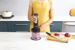 New Ninja Foodi CI100 3-in-1 immersion blender set, Black