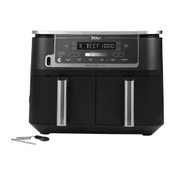 Outlet Ninja Foodi Max AF451 Airfryer Dual Zone with thermometer 9,5 L, Black