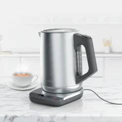 Electric Kettles^Ninja KT201 kettle with temperature setting 1.7 L, Stainless steel silver Silver-coloured