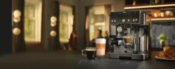 Outlet Ninja Luxe™ café essential 2-in-1 espresso machine, Stainless steel Silver-coloured