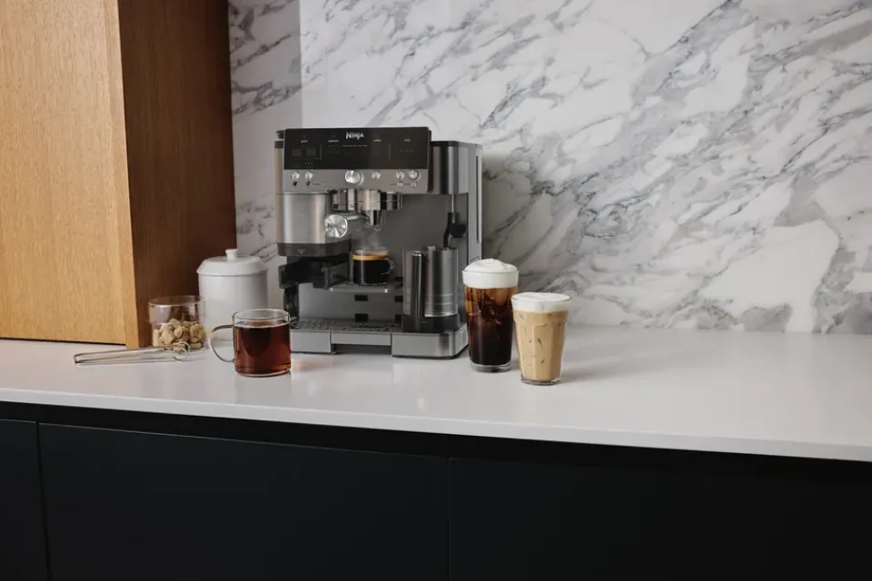 Coffee Machines^Ninja Luxe™ Café Premier 3-in-1 Espresso Machine, Black