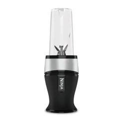 Blenders^Ninja QB3001 blender 2x47 cl, Black Silver-colouredBlack