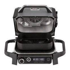 Hot Ninja Woodfire OG701 7-in-1 electric grill 46x46 cm, Black GreyBlack