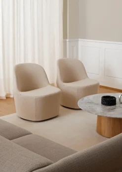 Hot Fredericia Furniture Niveau coffee table Ø110cm, Tundra -ash oil treated Grey
