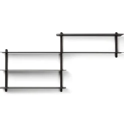 Best Gejst Nivo shelf B, -stained ash room- Black