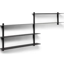 Best Gejst Nivo shelf B, -stained ash room- Black