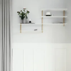 Shelves & Shelving Systems|Shelves & Shelving Systems^Gejst Nivo shelf B, Light oak- White