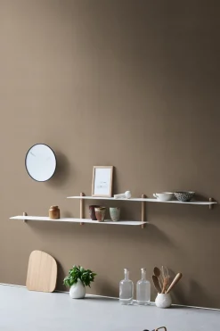 Shelves & Shelving Systems|Shelves & Shelving Systems^Gejst Nivo shelf H, Light oak- White