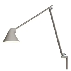 Bedside Lamps^Louis Poulsen NJP wall lamp long arm, Light Grey