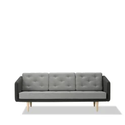 Sofas^Fredericia Furniture No 1 sofa 3 seater, Remix 173-remix 123-ekben Grey