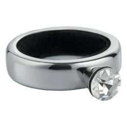 Outlet Alessi Noè drip stop for bottle Ø4.4 cm, Stainless steel Silver-coloured