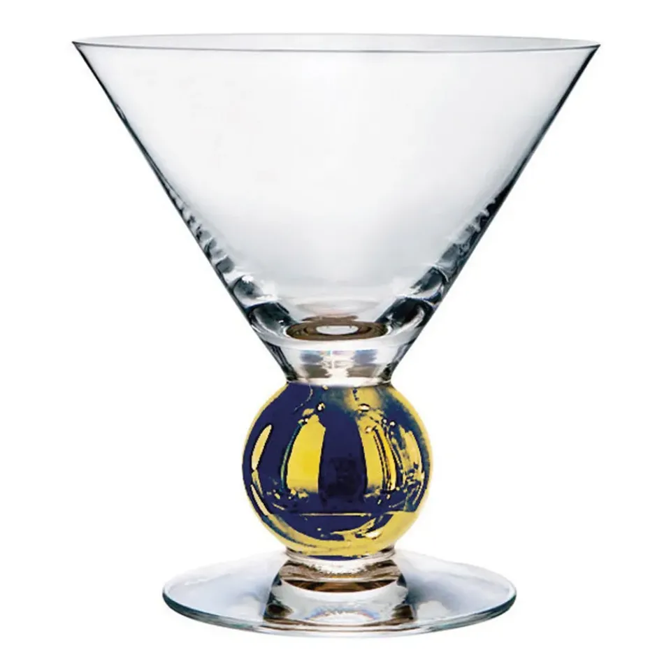 Cocktail & Martini Glasses|Long Drink & Highball Glasses^Orrefors Nobel martini glass 23 cl, Clear / Gold Gold-coloured