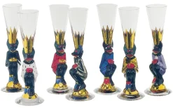 New Orrefors Nobel Snaps glass 4 cl, Red