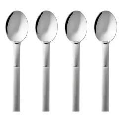 Outlet Gense Nobel starter- and dessert spoons 4-pack, 4-pack Silver-coloured
