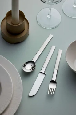 Outlet Gense Nobel starter- and dessert spoons 4-pack, 4-pack Silver-coloured