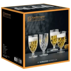 Beer Glasses^Nachtmann Noblesse beer glass 42,5 cl 4-pack, clear Transparent
