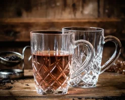 Teacups^Nachtmann Noblesse tea mug 35 cl 2-pack, Clear Transparent